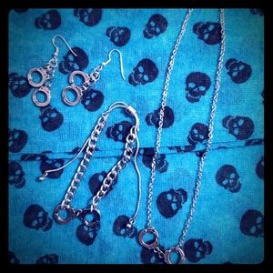 Handcuff jewelry set
